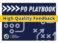 PD Playbook: High Quality Feedback (February 2022)