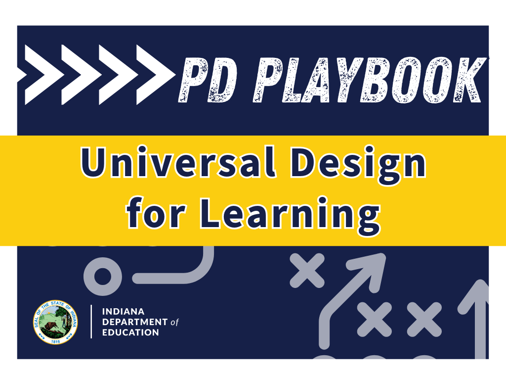 PD Playbook: Universal Design for Learning