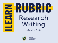 ILEARN Rubric: Research Writing