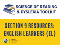 Section 9 Resources: English Learners (EL)