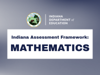 Indiana Assessment Framework: Mathematics
