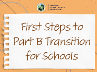 First Steps to Part B Transition for Schools
