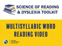 Multisyllabic Word Reading Video