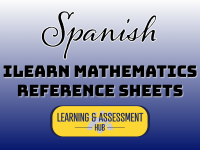 ILEARN Mathematics Reference Sheet - Spanish