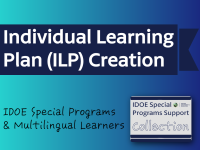 Individual Learning Plan (ILP) Creation