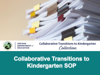 Collaborative Transitions to Kindergarten SOP