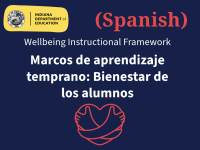 Early Learning Student Wellbeing Instructional Framework (Spanish)/Marcos de aprendizaje temprano: Bienestar de los alumnos