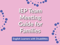 IEP Team Meeting Guide for Families