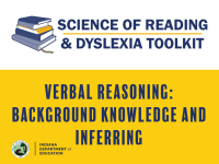 Verbal Reasoning: Background Knowledge and Inferring