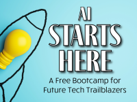 AI Starts Here: A Free Bootcamp for Future Tech Trailblazers