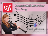 Carnegie Hall: Write Your Own Song