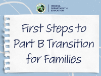 First Steps to Part B Transition for Families