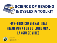 Five-Turn Conversational Framework for Building Oral Language Video