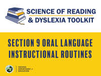 Section 9 Oral Language Instructional Routines